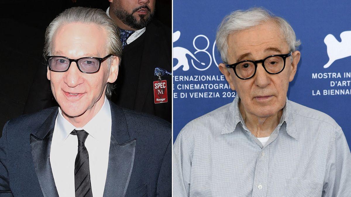 Photo of Bill Maher and Woody Allen