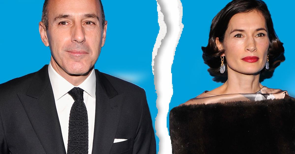 Matt Lauer And Wife Roque Close To Divorce