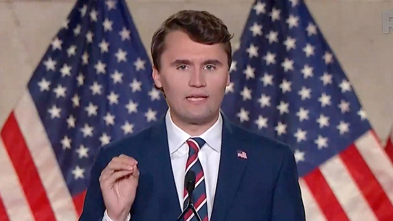 Charlie Kirk was shot while speaking at Utah Valley University.