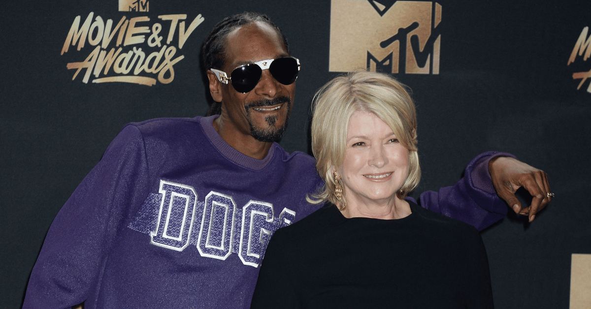 Photo of Snoop Dogg and Martha Stewart