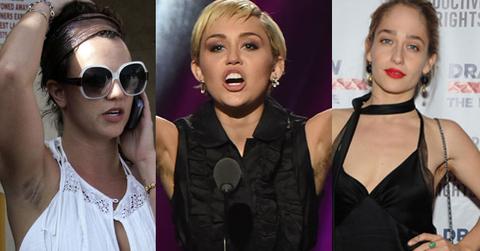 //celebrity hairy armpits pp