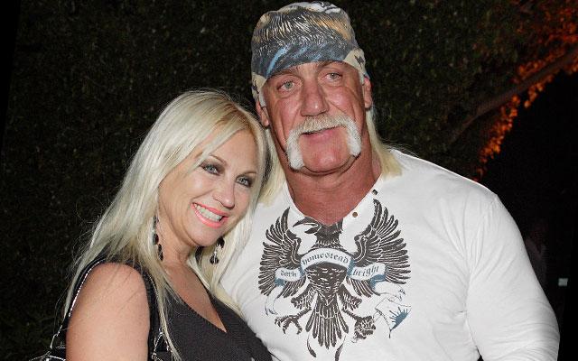 EXCLUSIVE!! Hulk Hogan spends the day poolside with his daughter