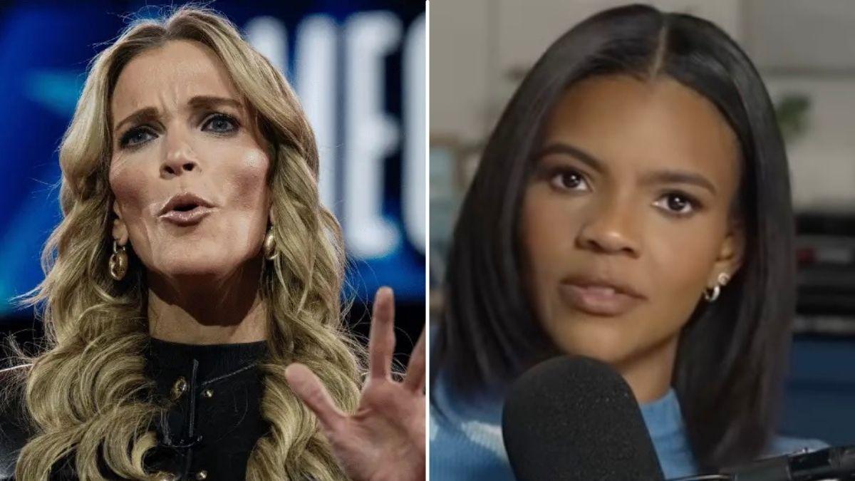 Composite photo of Megyn Kelly and Candace Owens