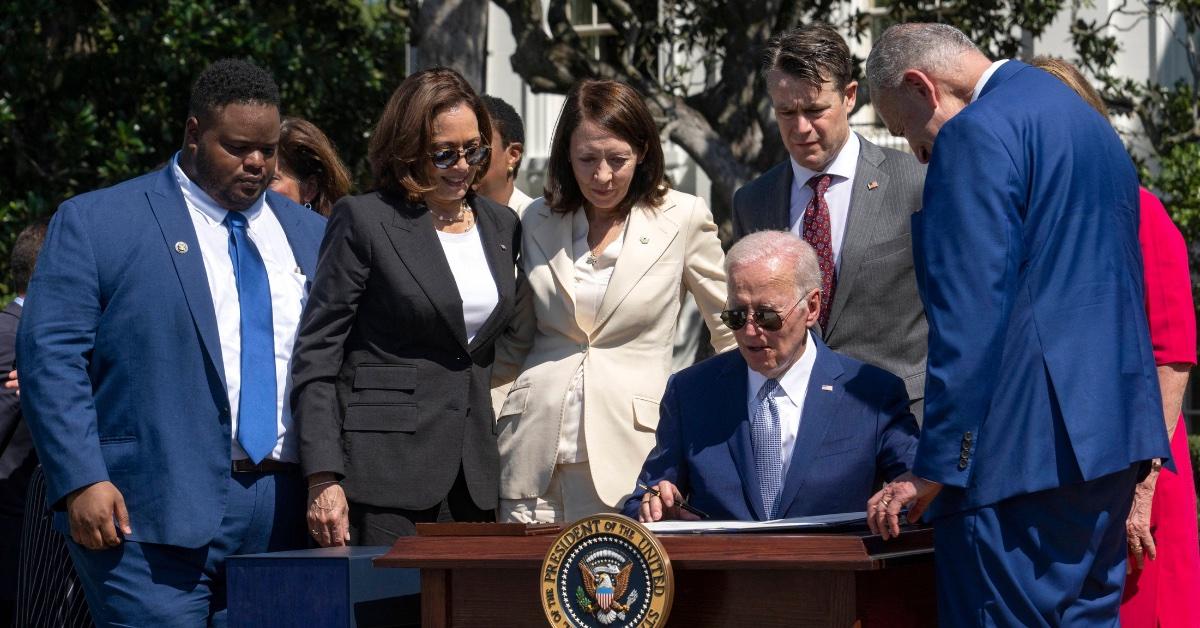 president biden cant stop coughing during chips bill signing speech