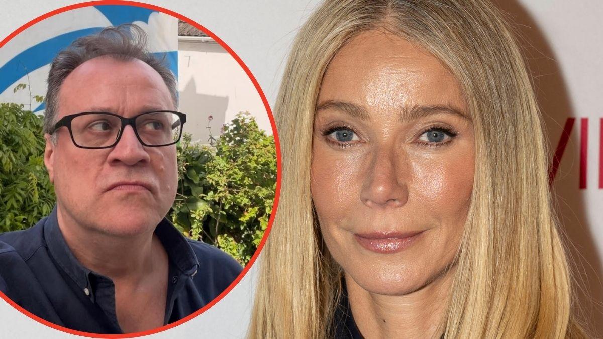 Photo of Gwyneth Paltrow and Russell Davies