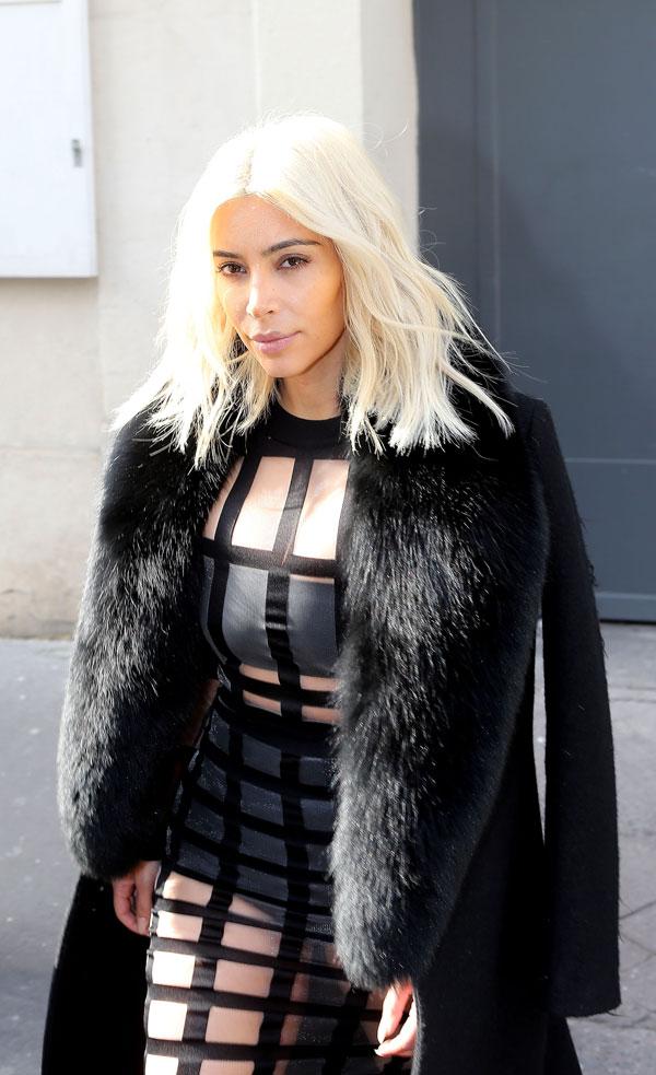 Kim Kardashian Bondage Dress