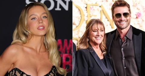 Photo of Sydney Sweeney and Glen Powell