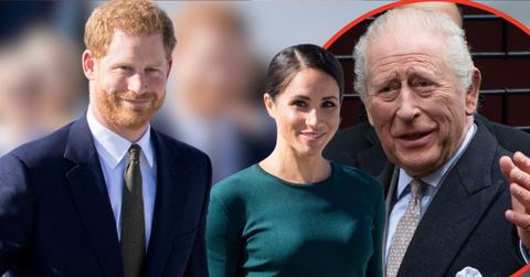 Photo of King Charles, Prince Harry and Meghan Markle