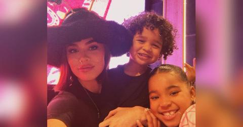 Photo of Khloe Kardashian and kids