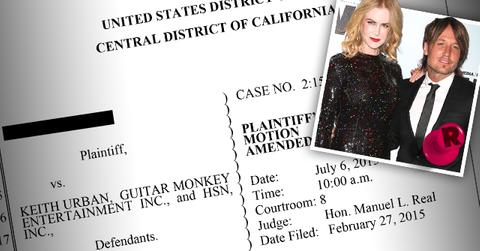 Keith Urban Sued Nicole Kidman