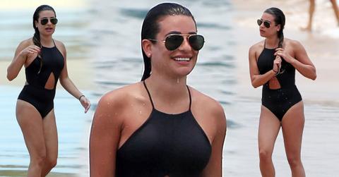 Lea Michele Swimsuit Weight Hawaii