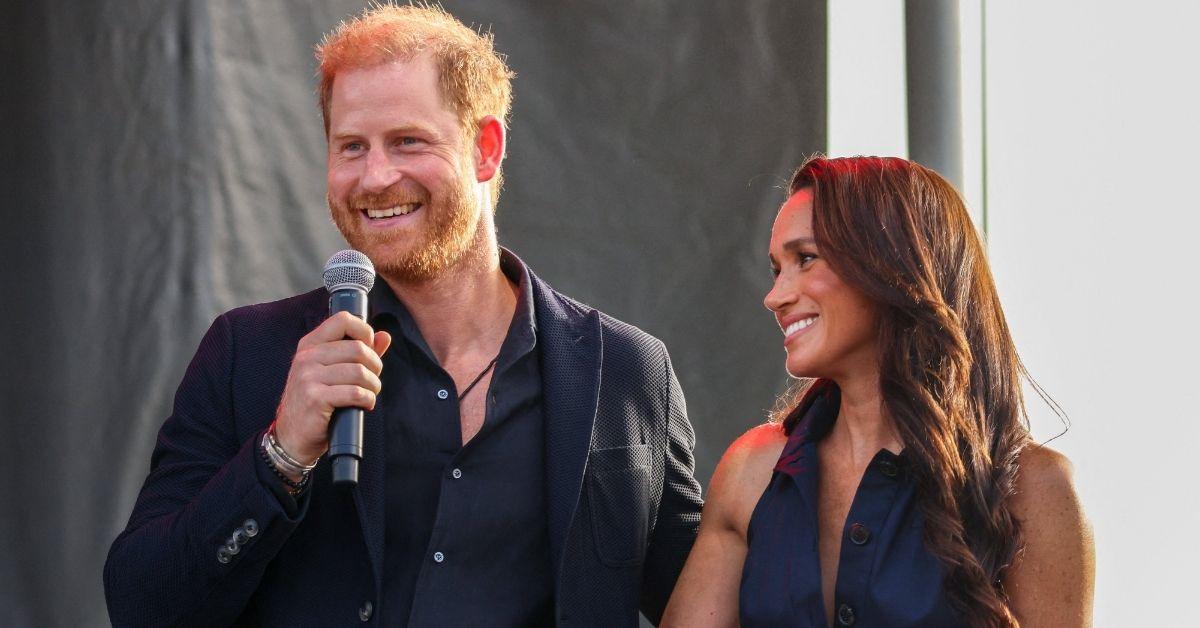 picture of Prince Harry and Meghan markle