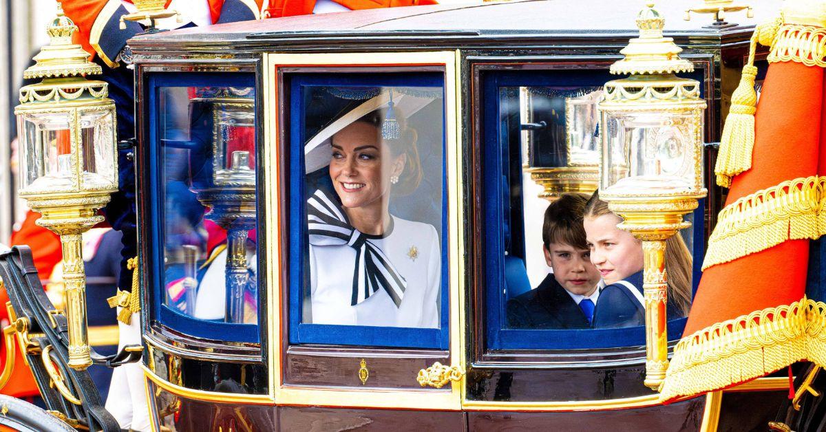 prince harry meghan markle reached out kate middleton trooping colour