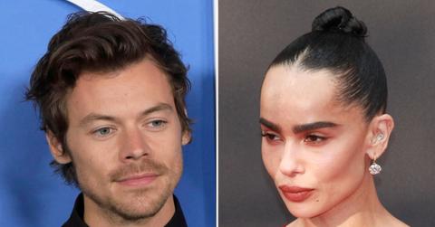 Photo of Harry Styles and Zoe Kravitz
