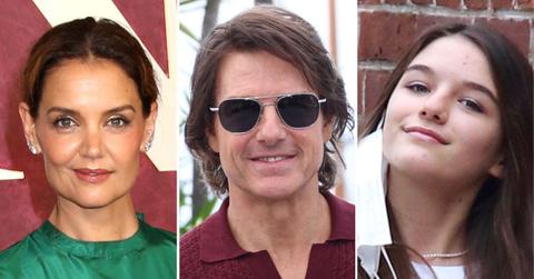 picture of Katie Holmes,Tom Cruise and Suri Cruise