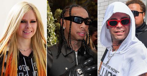 avril lavigne tyga paris leo dicaprio bday mod sun split