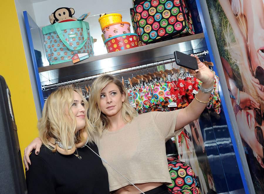 //lo bosworth stopped by the paul frank pop up shop at the paramount hotel in new york city