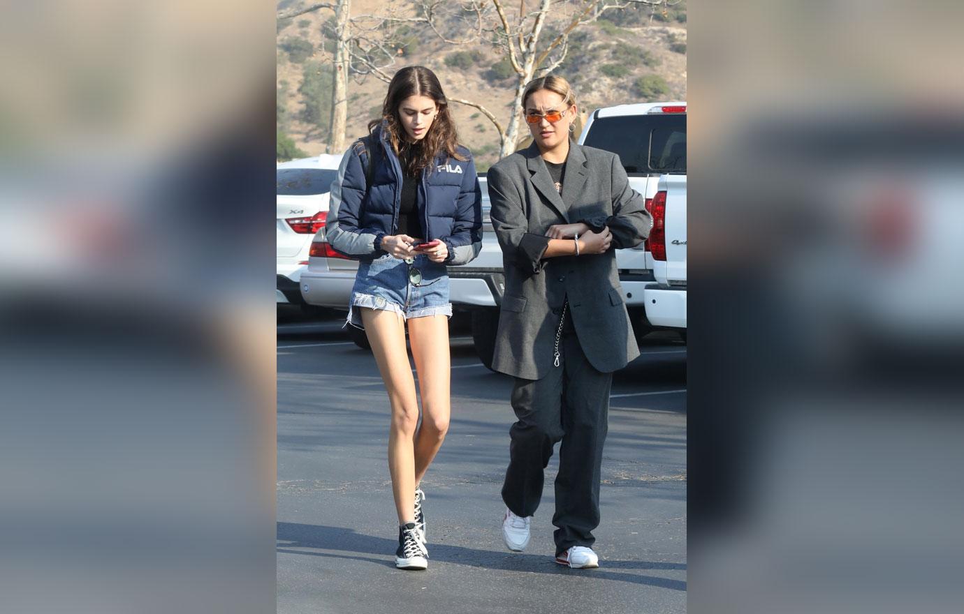 Kaia Gerber Legs Look Very Skinny