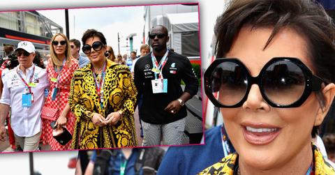Kris Jenner And Corey Gamble Hit Monaco Grand Prix