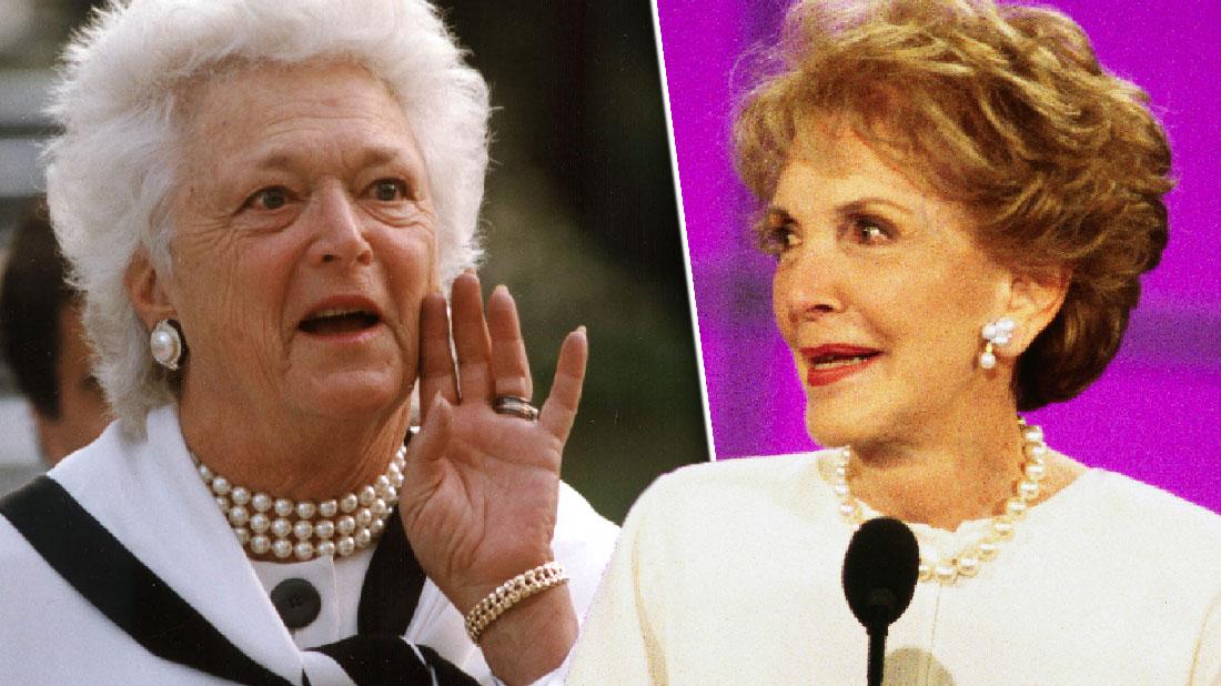 Inside Barbara Bush Nancy Reagan Feud