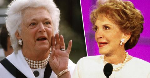 Inside Barbara Bush Nancy Reagan Feud