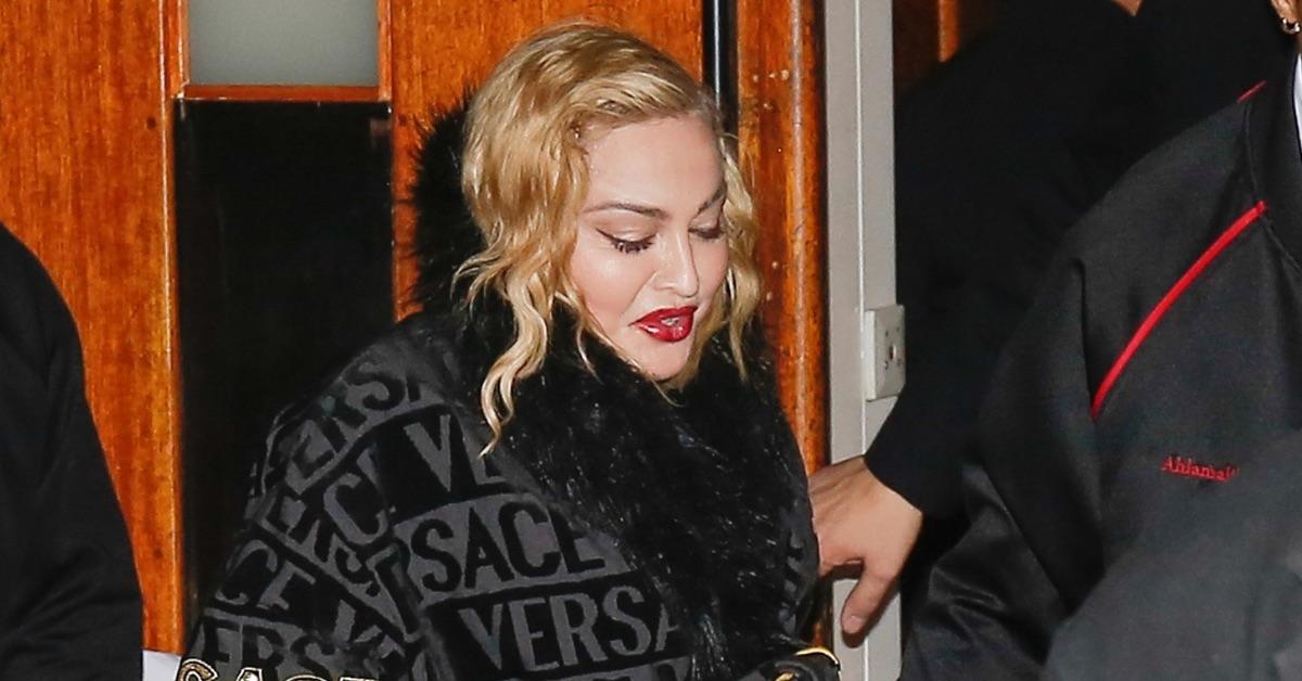 madonna goes filter free in hollywood with jason lee