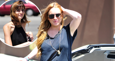 //lindsay ali lohan square wenn