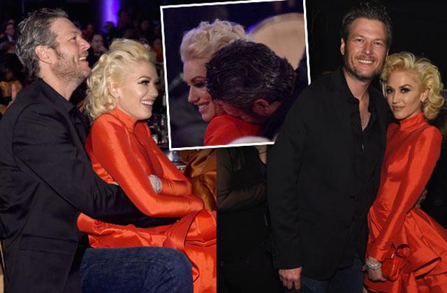 Gwen Stefani & Blake Shelton Cuddle Up At A Cardinals Game