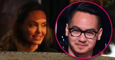 Angelina Jolie Sees Jackie Bisset While Maddox In College