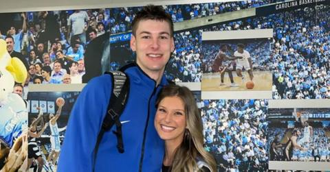 Basketball star Kyle Filipowski and fiancée Caitlin Hutchinson