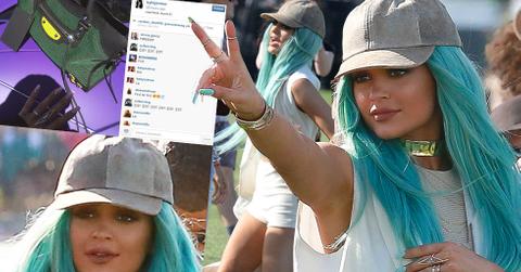 Kylie Jenner Coachella Partying