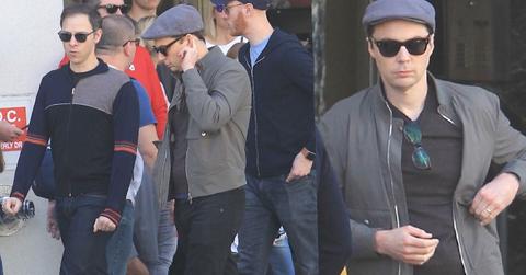 Jim Parsons With Friends As Big Bang Theory On Last Legs