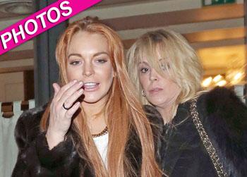 //lindsay dina lohan london post