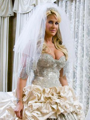 kim zolciak wedding dress