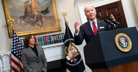 biden calls vp kamala president harris border speech video pp