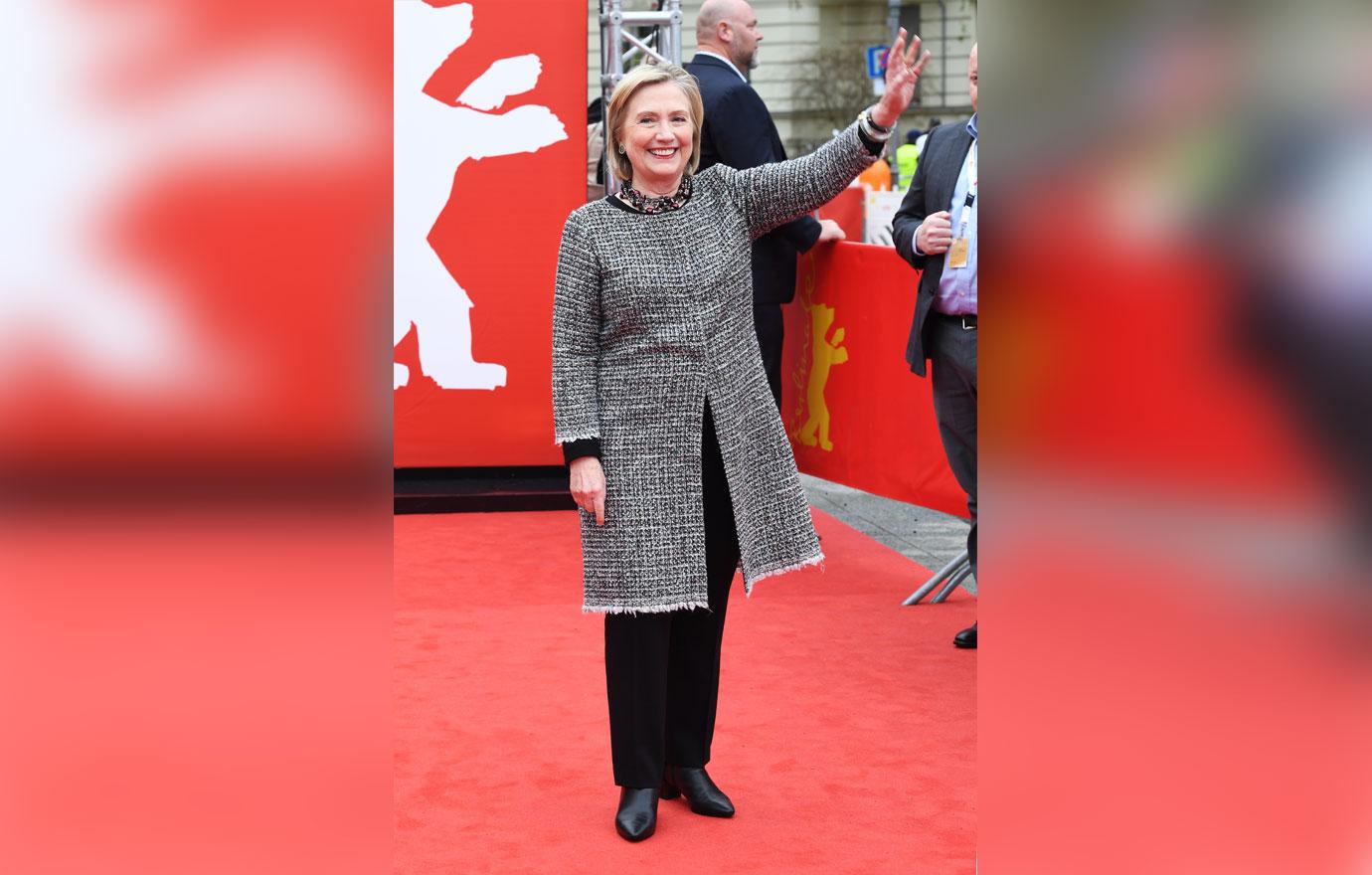 hillary clinton rushes her husband bill side icu he fights for life possible blood infection