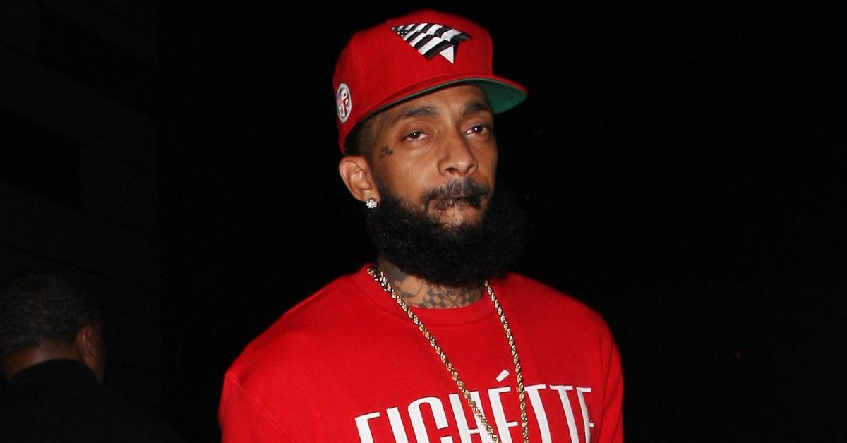 nipsey hussle alleged killer beaten up photo