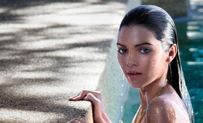 //kendall jenner flavor magazine paris bikini shoot