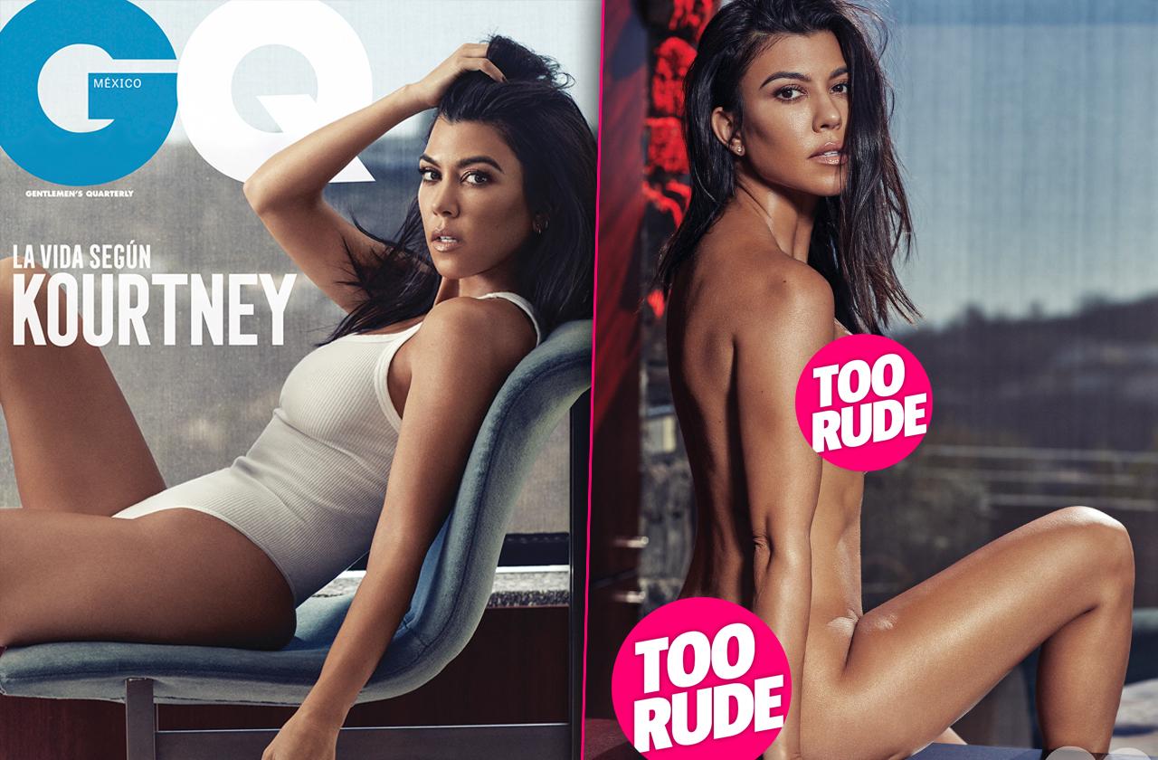 Nude naked kardashian kourtney Kourtney Kardashian