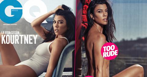 Kourtney Kardashian Nude GQ Mexico