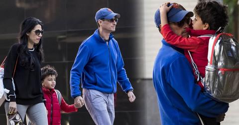 //Anthony Weiner with son before prison pp