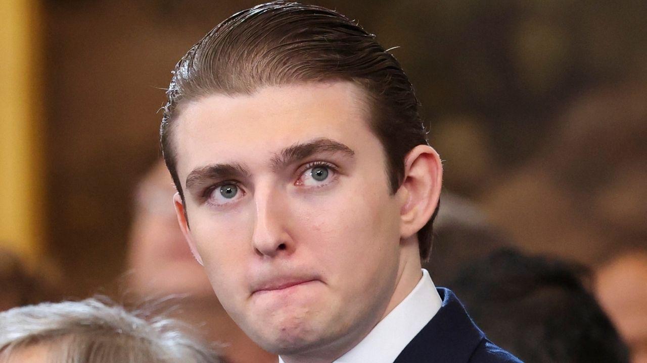 A photo of Barron Trump