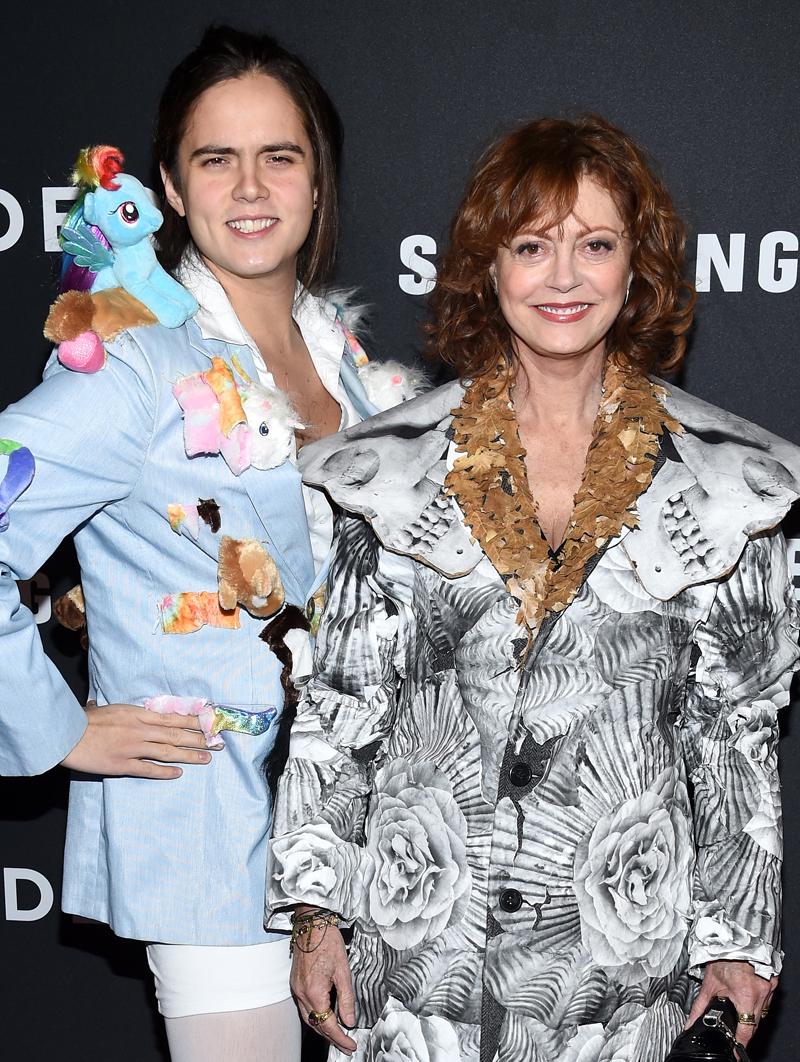 Susan Sarandon Son Skirt Zoolander 2 Premiere