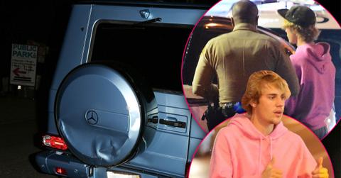 //justin bieber in car wreck pp