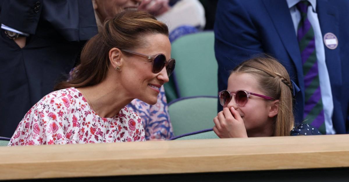 Photo of Pippa Middleton and Princess Charlotte