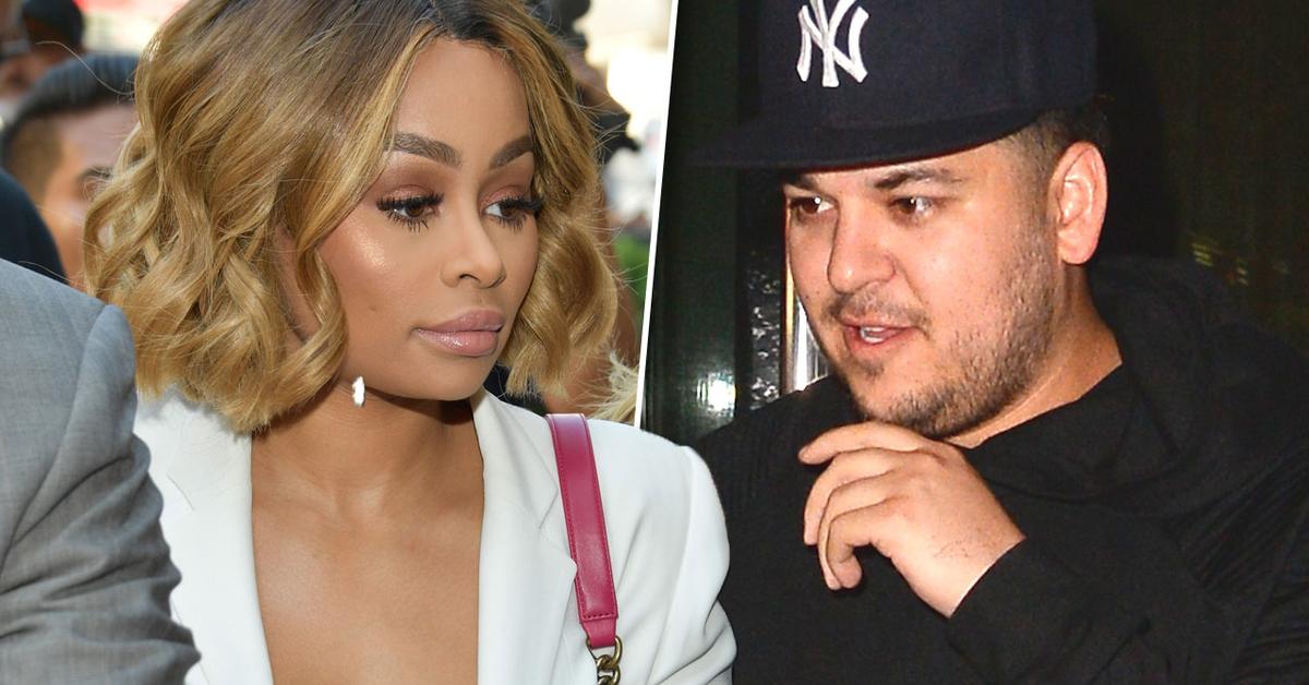 [pics] Rob Kardashian Blac Chyna In Court For Revenge Porn