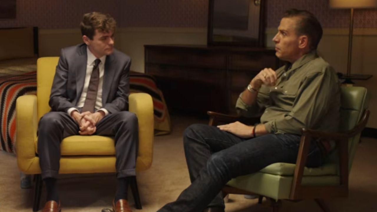 A photo of Nick Fuentes and Hunter Biden