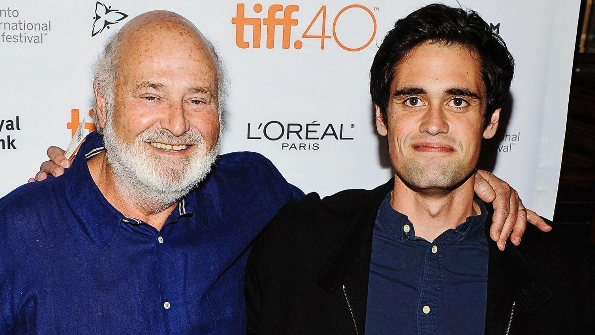 picture if Nick Reiner and Rob Reiner