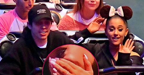 Ariana Grande Engagement Ring Diamond Photos