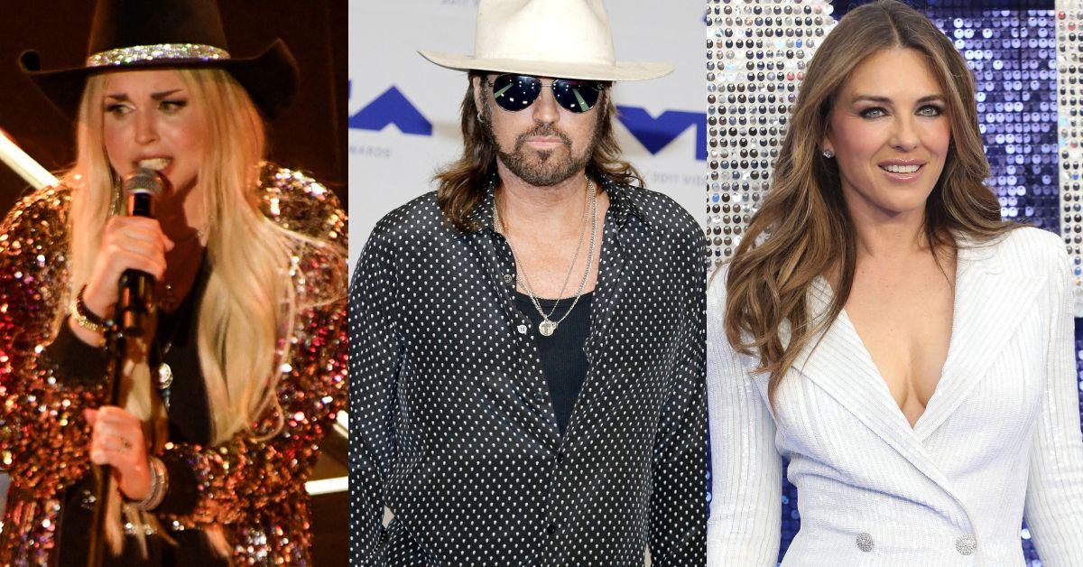 billy ray prays liz hurley paying her way achy breaky wallet